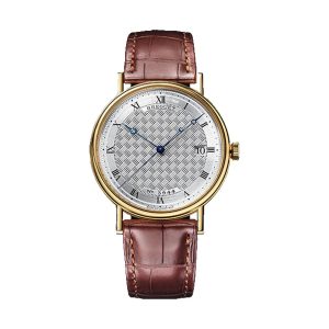 Breguet Classique 5177 18K Yellow Gold Guilloche 38mm 5177BA/12/9V6