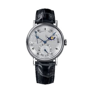 Breguet Classique 7137 Power Reserve Moonphase 18K White Gold 39mm 7137BB/11/9V6
