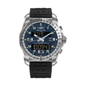 Breitling Cockpit B50 46mm Titanium Air Force Blue Dial EB501019