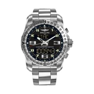 Breitling Cockpit B50 46mm Titanium Volcano Black Dial EB501022
