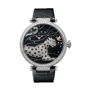 Cartier Panthères et Colibri 18K White Gold On-Demand Power Reserve 42.75mm HPI00776