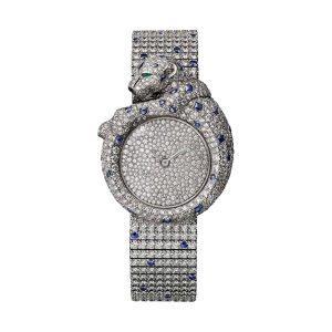 Cartier Féline de Cartier 18K White Gold Full Diamond Panther Dial 43mm HPI01146