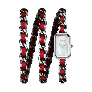 Chanel Premiere Rock Triple Row Steel Chain Mother-of-Pearl Dial Limited Edition H5313