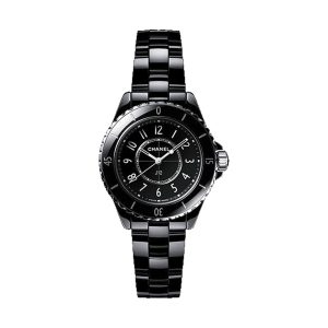 Chanel J12 Quartz Black High-Tech Ceramic & Steel 33mm H5695
