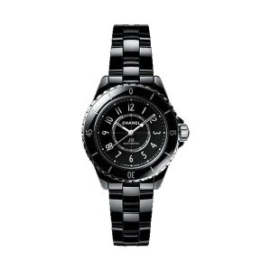 Chanel J12 Automatic Black Ceramic Steel 33mm H5696