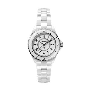 Chanel J12 Quartz White High-Tech Ceramic & Steel 33mm H5698