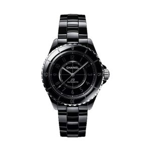 Chanel J12 Phantom Automatic Black Ceramic Tone-on-Tone 38mm H6185