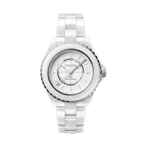 Chanel J12 Phantom Automatic White Ceramic Tone-on-Tone 38mm H6186