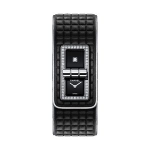 Chanel CODE COCO Leather Quilted Pattern Diamond Bezel Limited Edition H6208