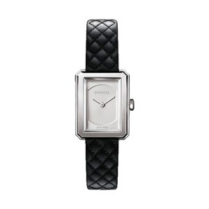 Chanel BOYFRIEND Stainless Steel Small Case Opaline Dial 27.9x21.5mm H6401