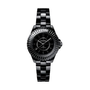 Chanel J12 Caliber 12.2 Automatic Black Ceramic Steel 33mm H6784