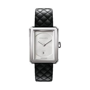 Chanel BOYFRIEND Stainless Steel Medium Case Opaline Dial 34.6x26.7mm H6954