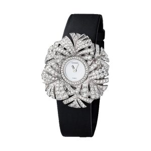 Chanel Plume de CHANEL Jewelry Watch Plume Panache 18K White Gold J3545