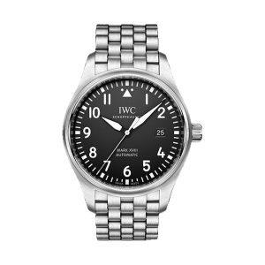 IWC Pilot's Watch Mark XVIII Stainless Steel Black Dial Steel Bracelet 40mm IW327015