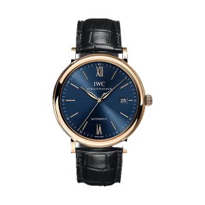 IWC Portofino Automatic 18K 5N Gold Blue Dial 40mm IW356522