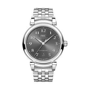 IWC Da Vinci Automatic Stainless Steel Slate Dial Steel Bracelet 40.4mm IW356602
