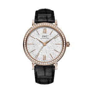 IWC Portofino Automatic 34 18K 5N Gold Silver Dial 34mm IW357406