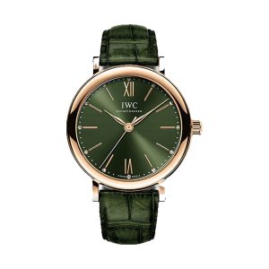 IWC Portofino Automatic 34 18K 5N Gold Green Dial 34mm IW357409