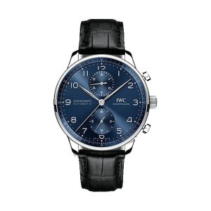 IWC Portugieser Chronograph Stainless Steel Blue Dial 41mm IW371606