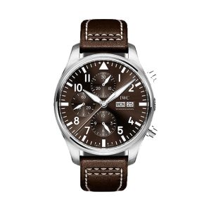 IWC Pilot's Watch Chronograph Edition Antoine de Saint Exupéry Tobacco Brown Dial 43mm IW377713