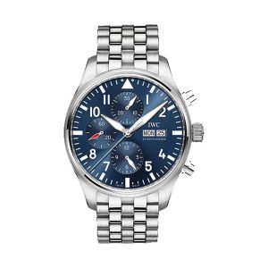 IWC Pilot's Watch Chronograph Edition Le Petit Prince Steel Bracelet 43mm IW377717