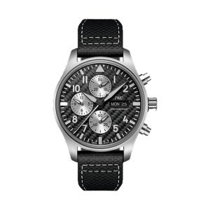 IWC Pilot's Watch Chronograph Edition AMG Titanium Carbon Dial 43mm IW377903