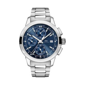 IWC Ingenieur Chronograph Stainless Steel Blue Dial Steel Bracelet 42.3mm IW380802