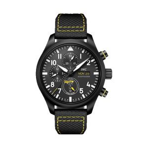 IWC Pilot's Watch Chronograph Edition Royal Maces Black Ceramic 44.5mm IW389107