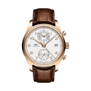 IWC Portugieser Chronograph Classic 18K Red Gold Flyback 42mm IW390301