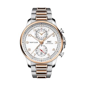 IWC Portugieser Yacht Club Chronograph Stainless Steel Two-Tone Bracelet 44.6mm IW390703