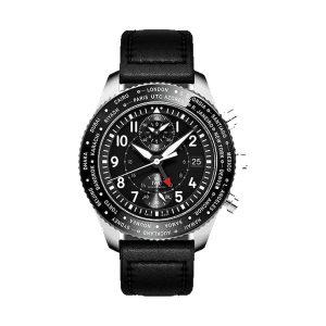 IWC Pilot's Watch Timezoner Chronograph Stainless Steel 46mm IW395001