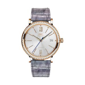 IWC Portofino Midsize Automatic 18K Red Gold Diamond Set 37mm IW458107