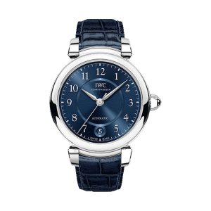 IWC Da Vinci Automatic 36 Stainless Steel Blue Dial Blue Strap 36mm IW458312