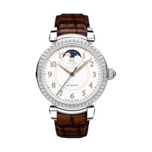 IWC Da Vinci Automatic Moon Phase 36 Stainless Steel Silver Dial 36mm IW459307