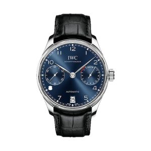 IWC Portugieser Automatic Stainless Steel Blue Dial 42.3mm IW500710