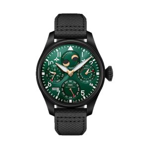 IWC Big Pilot's Watch Perpetual Calendar Edition Racing Green Ceramic 46.5mm IW503005