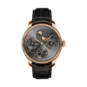 IWC Portugieser Perpetual Calendar 18K 5N Gold Slate Dial 44.2mm IW503404