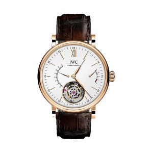 IWC Portofino Hand-Wound Tourbillon Retrograde 18K 5N Gold 45mm IW516501