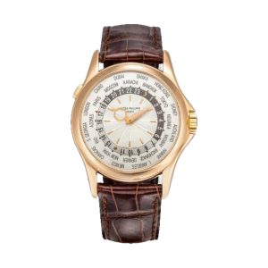Patek Philippe Complications World Time 18K Yellow Gold Silvery Sunburst Dial 39.5mm 5130J-001