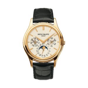 Patek Philippe Grand Complications Ultra-Thin Perpetual Calendar 18K Yellow Gold Silver Opaline Dial 37.2mm 5140J-001