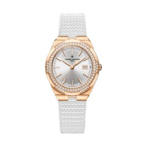 Vacheron Constantin Overseas Quartz 18K Pink Gold Diamond 33mm 1205V/000R-B592