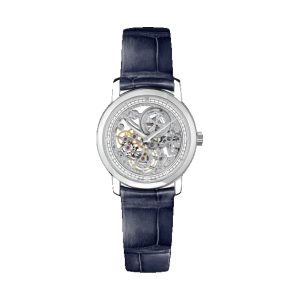 Vacheron Constantin Traditionnelle Manual-Winding Ultra-Thin Skeleton Diamond 18K White Gold 30mm 33158/000G-9394