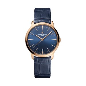 Vacheron Constantin Patrimony Self-Winding 18K Pink Gold Blue Dial 36mm 4100U/000R-B643