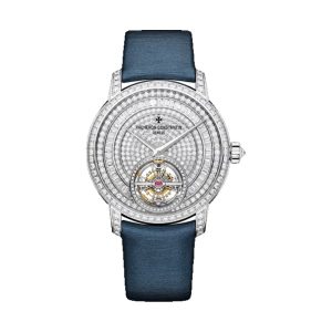 Vacheron Constantin Traditionnelle Tourbillon Jewellery 18K White Gold 39mm 6025T/000G-B635