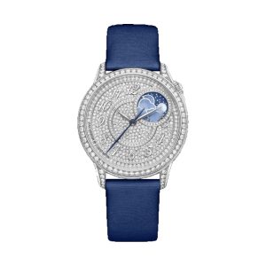 Vacheron Constantin Egerie Moon Phase Diamond 18K White Gold 37mm 8006F/000G-B499
